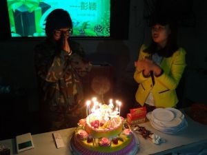 彭颖同学祝你20岁生日快乐！！