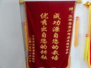 家长赠送锦旗5